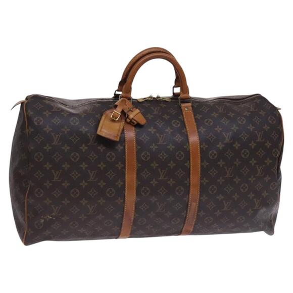 LOUIS VUITTON Monogram Keepall 60 Boston Bag M41422 - Picture 1 of 16